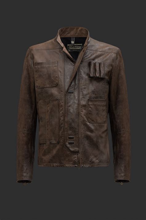 han solo replica leather jacket|han solo coat.